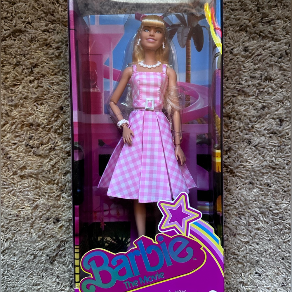 Out of box Barbie from The Barbie Movie